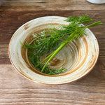 "Saturn's Orbit" Hand-Painted Artisanal Ceramic Collection Hat-Shaped Plate (Wide-Rim Bowl)