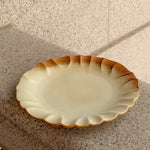 The Sunburst 10" Ruffle Dinner Plate