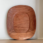Rounded square plate
