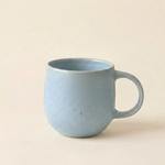 stoneware mug dusty blue grey speckled glaze SundayWare