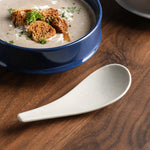 Handcrafted Stoneware Serving Spoon - Organic Earth Tone