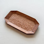 Hand-Carved Octagonal Wooden Tray