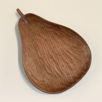 Hand-Carved Pear Wooden Tray
