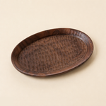"The Quiet Corner" Desk & Entry Duo - Pear Tray & Oval Walnut Tray