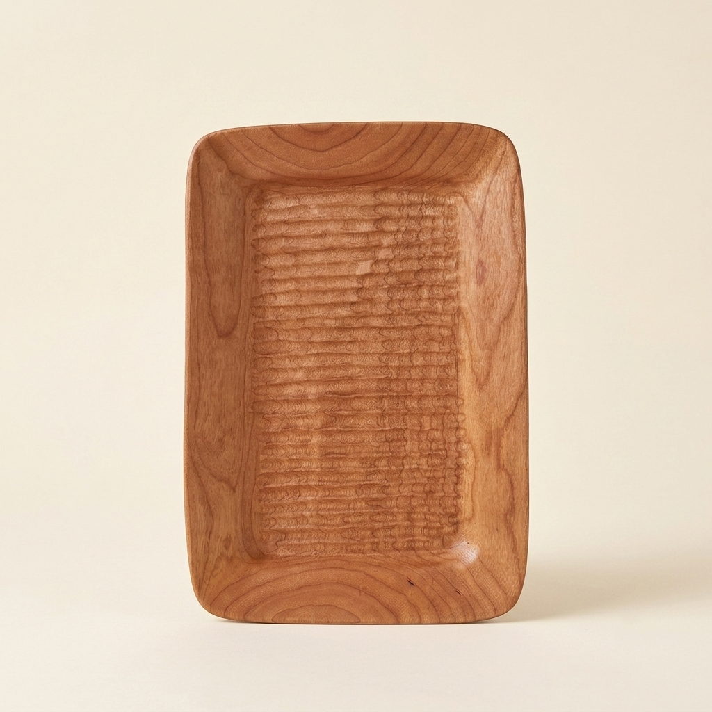 "The Gathering" Hosting Trio - Hand-Carved Wood Tray Set