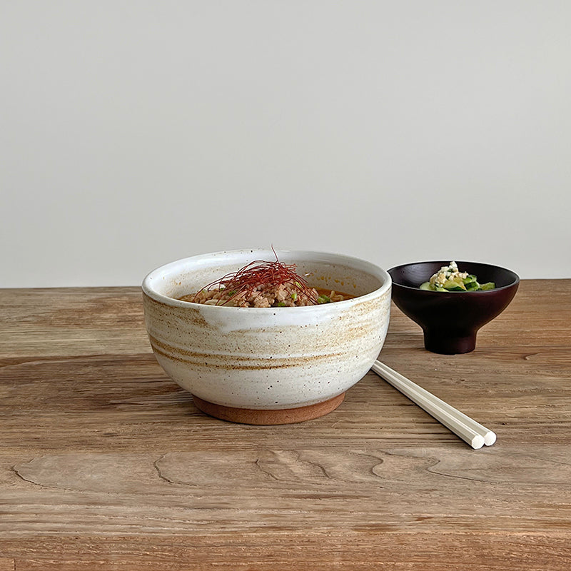ceramic pasta bowls noodle ramen slow meal ritual artisan
