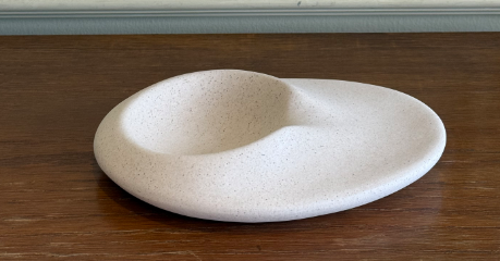 Ceramic Incense Holder — Side View