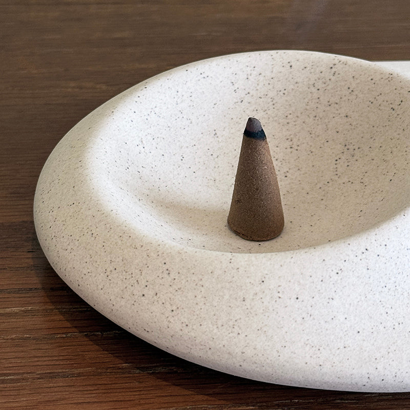 Ceramic Incense Holder — Detail Images