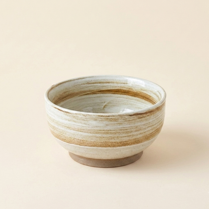 ceramic pasta bowls saturn hand-painted ring brushstroke SundayWare