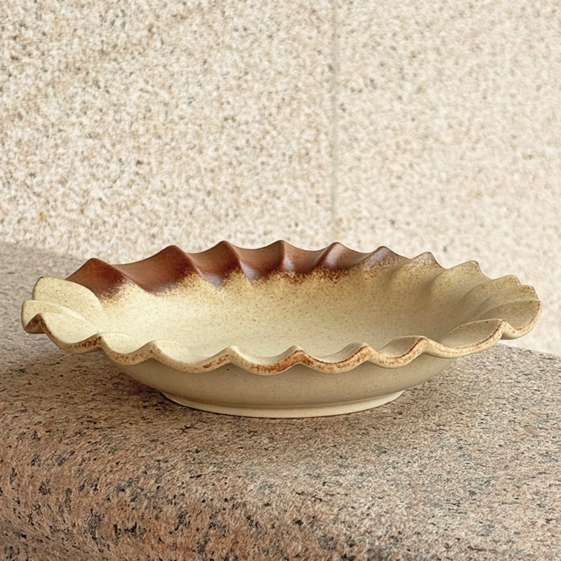 The  Sunburst  8.5" Deep Ripple Plate