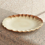 The  Sunburst 10" Ruffle Dinner Plate