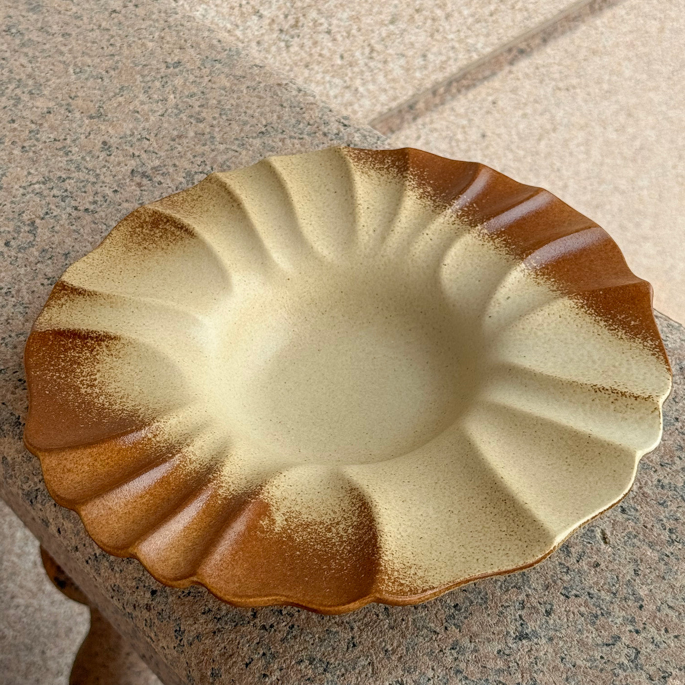 The Sunburst 10" Wide-Rim Soup & Pasta Plate