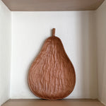 Hand-Carved Pear Wooden Tray