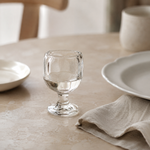 "The Drop" 2.0 fl oz  Hand-Textured Mini Glass Goblet