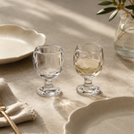 "The Drop" 2.0 fl oz  Hand-Textured Mini Glass Goblet