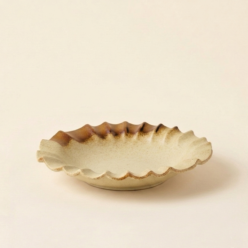 The  Sunburst  8.5" Deep Ripple Plate