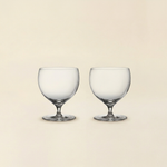 short stem wine glass bubble silhouette lead-free handblown SundayWare