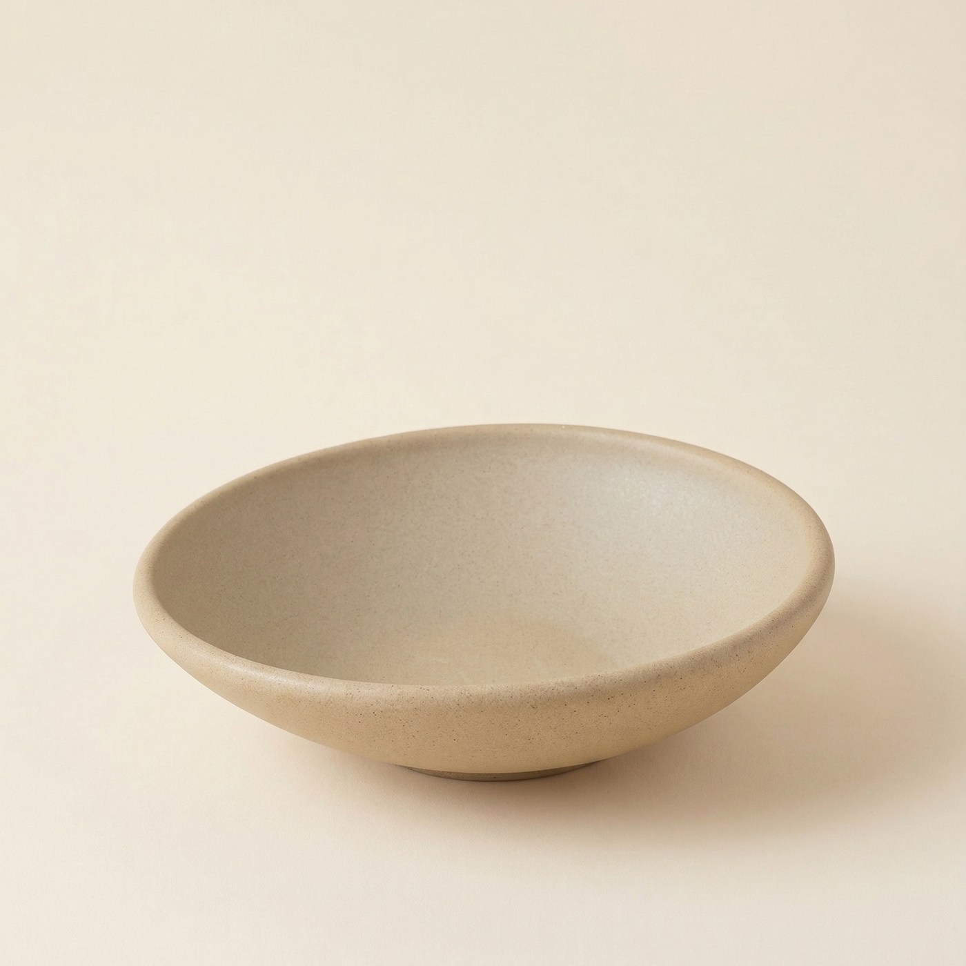ceramic ramen bowl primitive rough stoneware matte SundayWare