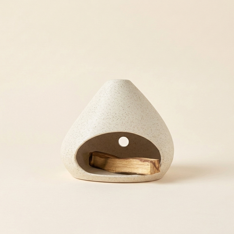 ceramic incense burner