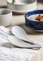 Handcrafted stoneware serving spoon - view 6