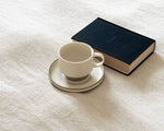 matte coffee cup saucer set slow morning ritual ceramic