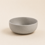 "Slow Morning" Handmade Breakfast Set - Stoneware Bowl, Cloud Cup & Walnut Spoon