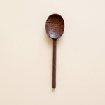 "Slow Morning" Handmade Breakfast Set - Stoneware Bowl, Cloud Cup & Walnut Spoon